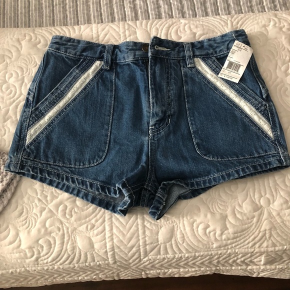 Free People Pants - Free people denim shorts Free People Pants - Free people denim shorts